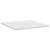 Nadmadrac Bijelo 180 x 200 cm Pleteno platno