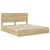 Krevet s od storage Sonoma hrast 180 x 200 cm Konstruirano drvo