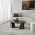 Hanah Home Klub sto Rock, 105x35x65 cm, Braon