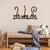 Wallity Zidna dekoracija Rusty Cats 1, 33x60 cm, Braon