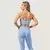 GymBeam NEO Seamless Sports Bra Sky
