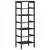 Polica Crni hrast 40 x 29,5 x 115 cm Konstruirano drvo