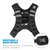 Capital Sports X-Vest, prsluk s utezima, 8 kg, neopren / najlon, 2 prsna remena, crni