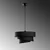 Opviq Luster Stage-14711, IP20, Crni