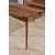 Hanah Home Trpezarijski sto Barok 132x80x78,5cm Orah