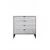 HANAH HOME Komoda Arden 4 White