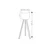 Opviq AYD 1518 Podna lampa, Krem
