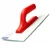 Kubala Lopatica Plastic smooth trowel, 270 x 130 mm, open plastic handle