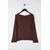 Trendyol Curve Ženska bluza Tbbaw26Af00017, Braon