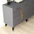 Wallity Komoda Moda 150x80x40cm Antracit-Zlatna