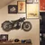 Wallity APT222LS Zidna dekoracija Cafe Racer, 100x47cm, Crna
