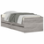Vidaxl Posteljni okvir s predali siva sonoma 90x190 cm