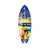 WallXpert dekorativna daska za surf od pleksiglasa Mvsf22M, šarena ilustracija Dubaija sa Burdž Kalifom, 32 x 100 cm