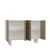 Hanah Home Konzolni sto Fraud Bohem KM120, 120x75x29.6 cm, Boje hrasta
