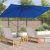 Suncobran Azurnoplava 351 x 250 x 260 cm Poliester i aluminij