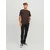 JACK & JONES Kavbojke GLENN, črna