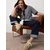 Trendyol Curve Ženska bluza Tbbss25Af00115, Tamnoplave