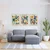 Wallity Slika Mdf-00103, 40x90 cm, 3 dela