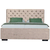Tapacirani Krevet Miami Storage 180/200 cm , krem