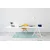 Decormat Podloga za stol Green pattern 120x90 cm 2 cm