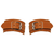 Zado Leather Wrist Cuffs 2030705 Brown