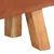 Vidaxl vidaXL Gimnastična klop, rjava, 110 cm, pravo usnje
