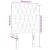 Vidaxl LED posteljno vzglavje temno modro 80x7x118/128 cm žamet