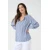 Cream Bluza Tiah modra/bela