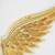 Wallity Set zidnih dekoracija Angel Wings-APT705, 46x50 cm 2 komada, Zlatne boje