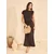 love & roses Poletna obleka rjava