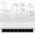 Switch Mrežni preklopnik Qoltec, 8x 100Mbps RJ45