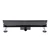 shumee BASIC Stenski črni linearni stenski odtok črne barve 70 cm