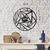 Wallity Zidni sat Perspektif, 50 x 50 cm,Crni