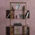 Hanah Home Polica za knjige Box, 84x160x30 cm, Orah