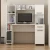 Hanah home Radni sto 120x77x60cm Beli