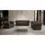 Landscape CHESTERFIELD ZOFA, temno rjava tekstil