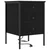 Noćni ormar 2 pcs Crni hrast 42 x 41 x 61 cm Konstruirano drvo