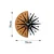 Wallity Zidni sat 56cm Orah