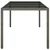 Stol za vrt Siva 190 x 90 x 75 cm poliratan