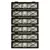 INF HEPA filter 6 Pack Neato Botvac D7/D3/D4/D5/D6/D70/D75/D80/D85, (21542200)