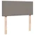 Vidaxl Box spring postelja z vzmetnico taupe 120x200 cm blago