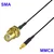 shumee Pigtail MMCX vtič/SMA vtičnica RF1.37 15cm
