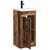 Kupaonski umivaonik s sudoperom Staro drvo 42 x 40 x 84,5 cm