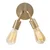Opviq Zidna lampa 2 x E27 Socket, Bronzana
