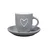 PORCELAN SET ZA KAFU 180ml 6/1 (SRCE/PLA) RXG-N26005C