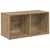Set TV komoda Zidne 4 pcs Umjetnički hrast 37 x 37 x 72 cm