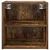 Vidaxl Viseča omarica Dimljeni oreh 40 x 29,5 x 40 cm Konstruiran les