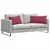 Jastučići za sofu 2 pcs Vinska crvena 80 x 40 cm