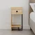 Hanah Home Noćni ormarić Sirius 32x61x30cm Hrast