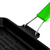 Square grill pan, cast iron, 24 x 24 cm, green handle - LAVA